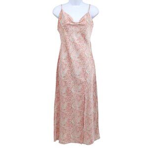 Paper Heart Slip Dress Womens XS Pink Feminine Romantic Delicate Ethereal‎ Fairy